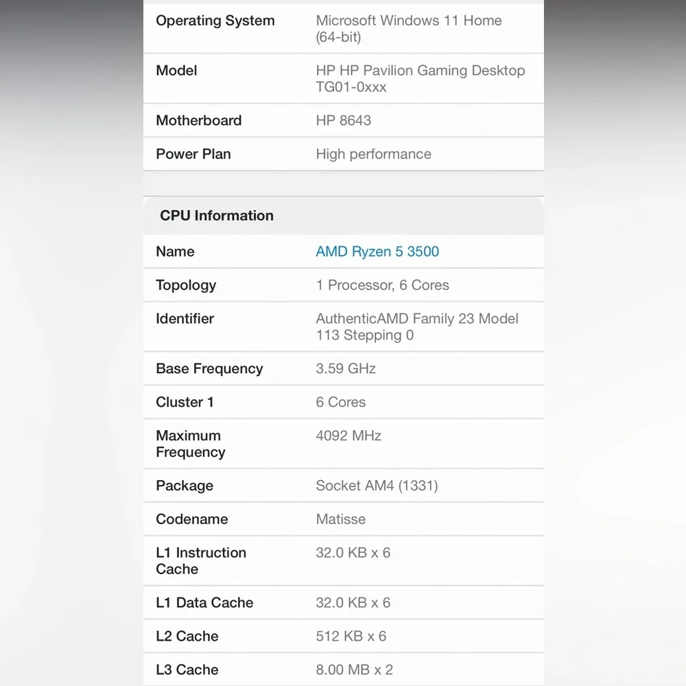 Selling My HP Pavillion Gaming Desktop & 75hz Acer Monitor Together.
